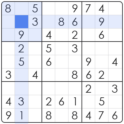 how to solve medium sudoku
